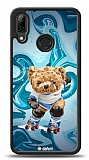 Dafoni Art Huawei P20 Lite Skating Teddy Bear Kılıf