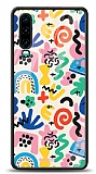 Dafoni Glossy Huawei P30 Colorful Pattern Kılıf