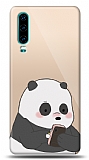 Huawei P30 Confused Panda Kılıf