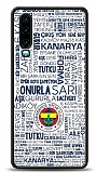 Dafoni Glossy Huawei P30 Lisanslı Fenerbahçe Beyaz Tipografi Kılıf