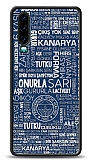Dafoni Glossy Huawei P30 Lisanslı Fenerbahçe Mavi Tipografi Kılıf
