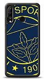 Dafoni Glossy Huawei P30 Lite Lisanslı Fenerbahçe Çizgi Logo Kılıf