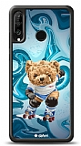 Dafoni Art Huawei P30 Lite Skating Teddy Bear Kılıf