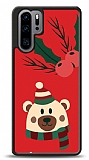 Dafoni Art Huawei P30 Pro Christmas Bear Kılıf