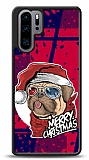 Dafoni Art Huawei P30 Pro Christmas Pug Kılıf