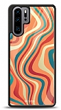 Dafoni Glossy Huawei P30 Pro Colorful Waves Kılıf