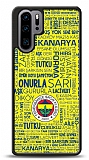 Dafoni Glossy Huawei P30 Pro Lisanslı Fenerbahçe Sarı-Lacivert Tipografi Kılıf
