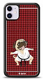 Dafoni Art iPhone 11 Karate Fighter Pug Klf