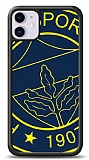 Dafoni Glossy iPhone 11 Lisanslı Fenerbahçe Çizgi Logo Kılıf