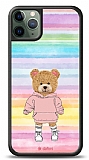 Dafoni Art iPhone 11 Pro Max Chic Teddy Bear Kılıf