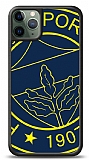 Dafoni Glossy iPhone 11 Pro Max Lisanslı Fenerbahçe Çizgi Logo Kılıf