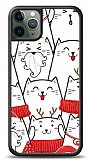 Dafoni Art iPhone 11 Pro Max New Year Cats Kılıf
