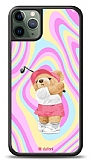 Dafoni Art iPhone 11 Pro Max Tennis Girl Bear Kılıf