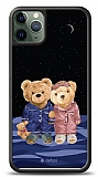 Dafoni Art iPhone 11 Pro Max Under The Stars Teddy Bears Kılıf
