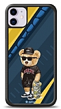 Dafoni Art iPhone 11 Skate Bear Kılıf