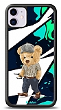 Dafoni Art iPhone 11 Thoughtful Teddy Bear Kılıf