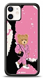 Dafoni Art iPhone 12 Mini 5.4 in Business Teddy Bear Klf
