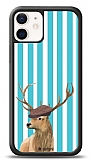 Dafoni Art iPhone 12 Mini 5.4 inç Fedora Deer Kılıf