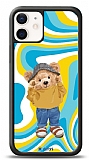 Dafoni Art iPhone 12 Mini 5.4 inç Hello Bear Kılıf