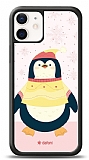 Dafoni Art iPhone 12 Mini 5.4 inç Smiling Penguin Kılıf