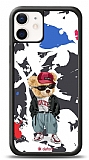 Dafoni Art iPhone 12 Mini 5.4 inç Sporty Teddy Bear Kılıf