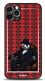 Dafoni Art iPhone 12 Pro 6.1 inç Boss Panda Kılıf