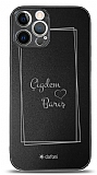 Dafoni Metal iPhone 12 Pro 6.1 inç Frame Çift İsimli Kişiye Özel Kılıf