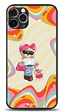 Dafoni Art iPhone 12 Pro 6.1 inç Pinky Bear Kılıf