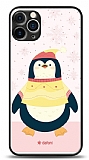 Dafoni Art iPhone 12 Pro 6.1 inç Smiling Penguin Kılıf