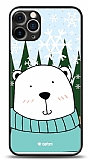 Dafoni Art iPhone 12 Pro 6.1 inç Snow Bear Kılıf