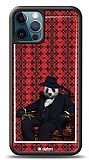 Dafoni Art iPhone 12 Pro Max 6.7 inç Boss Panda Kılıf