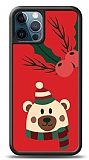 Dafoni Art iPhone 12 Pro Max 6.7 inç Christmas Bear Kılıf