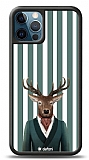 Dafoni Art iPhone 12 Pro Max 6.7 inç Green Deer Kılıf