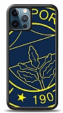 Dafoni Glossy iPhone 12 Pro Max 6.7 inç Lisanslı Fenerbahçe Çizgi Logo Kılıf