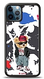 Dafoni Art iPhone 12 Pro Max 6.7 inç Sporty Teddy Bear Kılıf