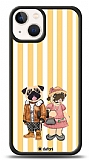 Dafoni Art iPhone 13 Mini Lovely Pugs Klf