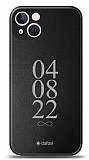 Dafoni Metal iPhone 13 Mini Tarihli Kiiye zel Klf