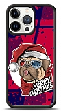 Dafoni Art iPhone 13 Pro Christmas Pug Kılıf