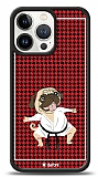 Dafoni Art iPhone 13 Pro Karate Fighter Pug Klf