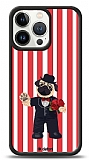 Dafoni Art iPhone 13 Pro Max Gentleman Pug Klf