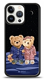 Dafoni Art iPhone 13 Pro Max Under The Stars Teddy Bears Kılıf