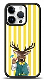 Dafoni Art iPhone 14 Pro Coctail Deer Klf