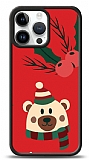 Dafoni Art iPhone 14 Pro Max Christmas Bear Kılıf