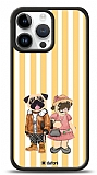 Dafoni Art iPhone 14 Pro Max Lovely Pugs Klf