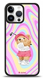 Dafoni Art iPhone 14 Pro Max Tennis Girl Bear Klf