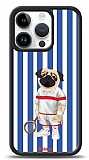 Dafoni Art iPhone 14 Pro Tennis Boy Pug Klf