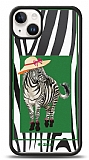 Dafoni Art iPhone 15 Plus Fancy Zebra Kılıf