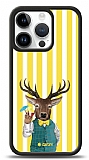 Dafoni Art iPhone 15 Pro Coctail Deer Kılıf