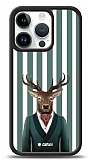 Dafoni Art iPhone 15 Pro Green Deer Klf