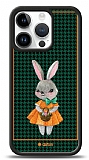 Dafoni Art iPhone 15 Pro Lady Rabbit Kılıf